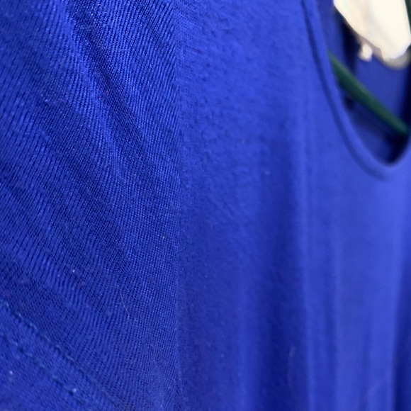 Love, Fire Bright Blue T-Shirt Dress - Picture 4 of 6